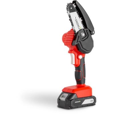 Motosega manuale potatura a batteria al litio 21V lama da 260mm - 4" – GREENCUT