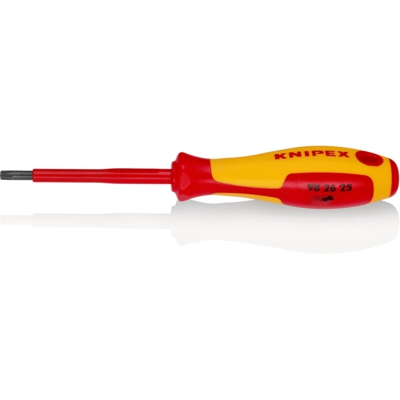 Cacciavite a sei punte Knipex VDE Dimensione T 25 Lunghezza della lama: 80 mm DIN EN 60900