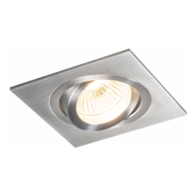 + Faretto da incasso lock sl - Moderno - Alluminio - Alluminio - Quadrato Max. 1 x Watt - Qazqa