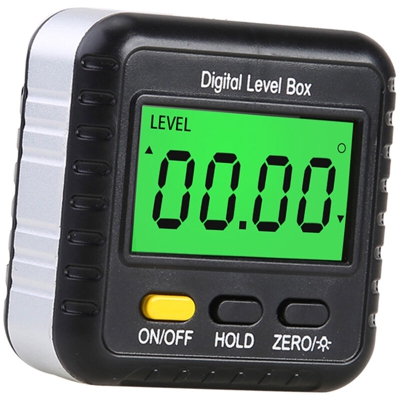 Inclinometro con display digitale, misuratore di livello, misuratore di angolo, righello angolare, inclinometro, strumento di misurazione dell'angolo