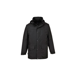 Portwest - Giacca Oban foderata in pile | Black - Medium - NEUTRO (SENZA PERSONALIZZAZIONE) - Black precio
