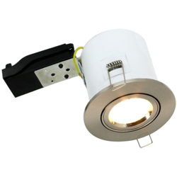 Eclairage Design - Faretto BBC RT2012 orientabile in acciaio satinato Con faretto a LED GU10 5W en oferta