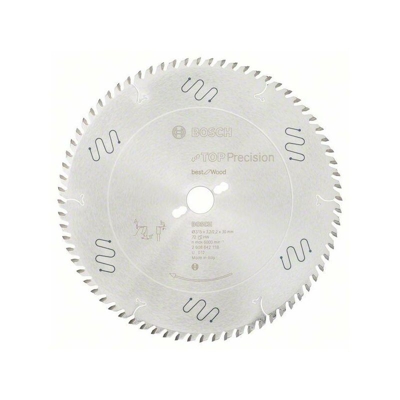 Bosch Lama per sega circolare Top Precision Best for Wood, 315 x 30 x 3,2 mm, 72 - 2608642118