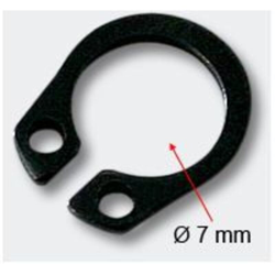 Anello elastico per compressore per aerografi AS186/AS196/AS196A/AS189 Pezzo di ricambio características