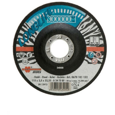 Dischi da Taglio 115X2,5 Disco Mola per Acciaio 1pz 0670101152 Wurth