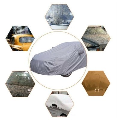 Copertura di protezione del veicolo EMPSA Coperture per auto Copertura antipioggia impermeabile Protegge per Benz Smart Fortwo