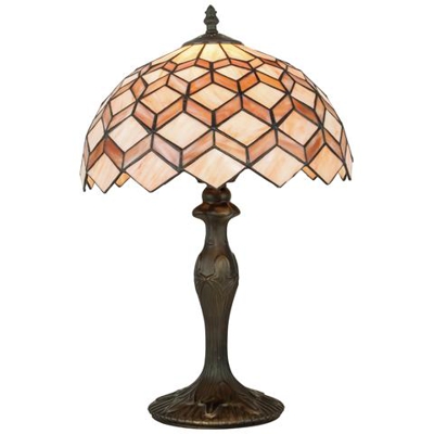 I-LIBERTY-LG1 - Lampada da tavolo con decorazioni astratte 60 watt E27