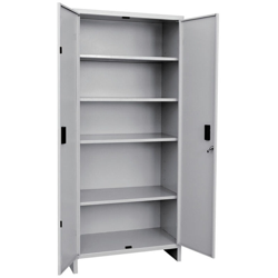 ARMADIO 2 Ante in Lamiera Verniciata CON RIPIANI 80X40X176H cm Fornito Smontato precio