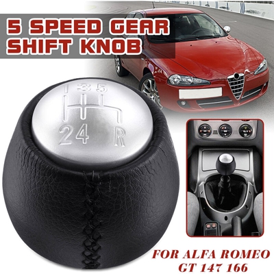 Pomello del cambio a 5 velocità 735317144 per Alfa Romeo 147 1.9 JTD