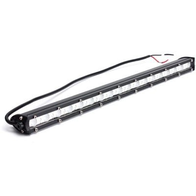 54W LED Faro da lavoro Barra luminosa 48CM Pr fuoristrada SUV JeepFLOOD