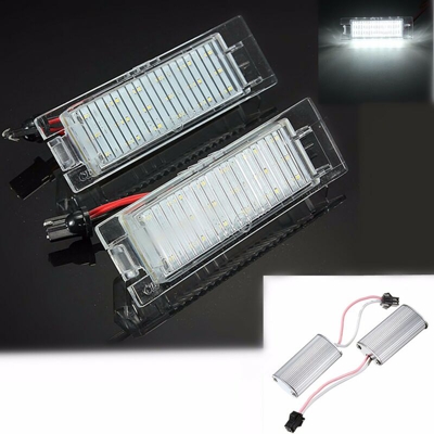 2 x Luci targa 18 illuminazione a LED per Vauxhall Opel Corsa CD Astra H
