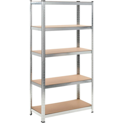 YOUTHUP Struttura Robusta con Scaffali - Marrone en oferta