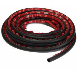 Striscia per porta per finestra adesiva per auto in gomma impermeabile 5M a forma di D. precio