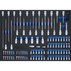 BGS carrello portautensili Inserto Punte e bit inserti, 101 pezzi, 1 pezzi, 4017 en oferta