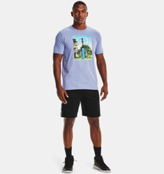 T-shirt UA Hoops Summer Daze da uomo en oferta