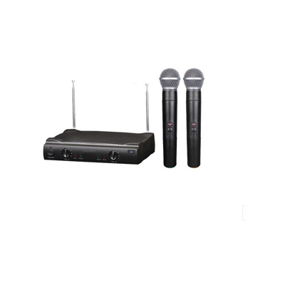Microfono karaoke wireless VHF 2X PRO KTV