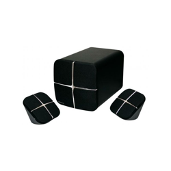 DT420 set di altoparlanti 2.1 canali 24 W Nero - Mediacom características