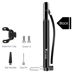 Passo del piede ad alta pressione della pompa della bicicletta sul nero en oferta