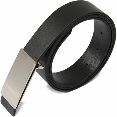 Cinturino in vita casual con fibbia Cinture a tre colori (nero)