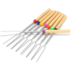 Forcella telescopica da 8 pezzi per barbecue hot dog barbecue en oferta