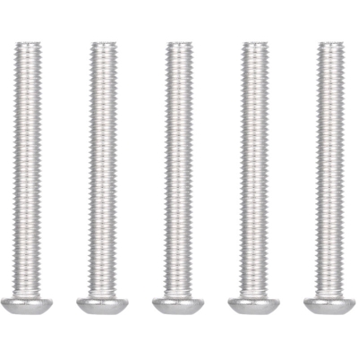 A2 IS07380 Vite a esagono incassato a testa tonda in acciaio inossidabile 304 5PCS M6 * 50