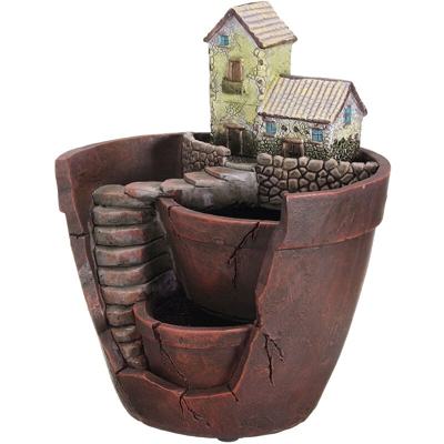 Creativo Sky Garden Planter Bonsai Herb Flower Succulent Cactus Plant Resin Pot Box Container