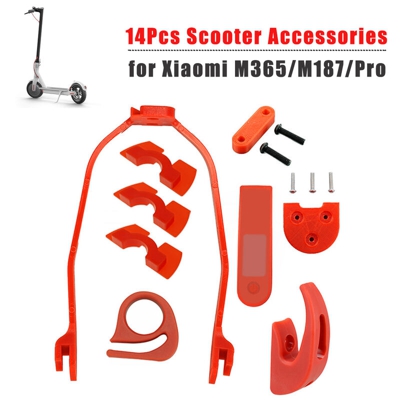 Starter Kit Accessori per scooter Copertura per cruscotto Staffa per parafango Staffa per gancio Chiave di smorzamento per Xiaomi M365 / M187 / PRO