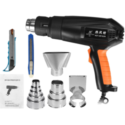 Pistole ad aria calda elettriche digitali 2500W 220V Strumenti per saldatura a pistola termica per asciugacapelli a temperatura regolabile in continuo en oferta