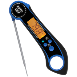 Termometro per alimenti blu Termometro per barbecue Misurazione rapida della temperatura Display digitale a grande schermo A-002 precio