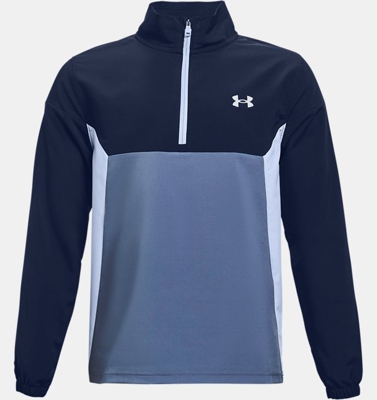 Maglia UA Storm Windstrike ½ Zip da ragazzo
