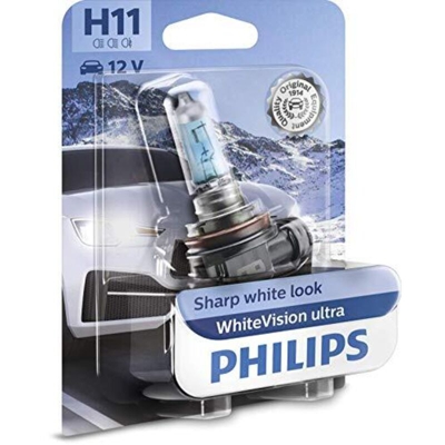 12362WVUB1 Lampadina alogena WhiteVision H11 55 W 12 V - Philips
