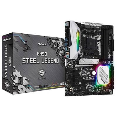 Scheda Madre B450 Steel Legend Socket AM4 Chipset B450 ATX