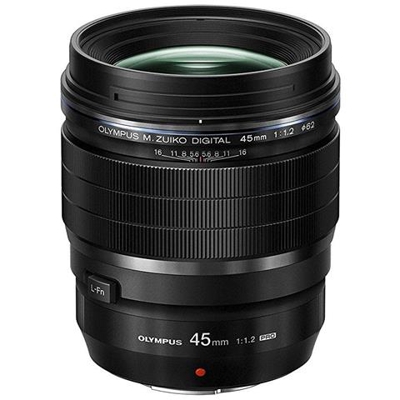 Obiettivo M. Zuiko Digital ED 45mm 1:1.2 PRO SLR Nero