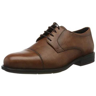 Karel Extra-wide, Scarpe Stringate Derby Uomo, Marrone (kenya 4), 44 Ue