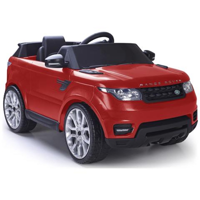 Range Rover 6 Volt Collegabile Tramite App Android ed Iphone Colore Rosso