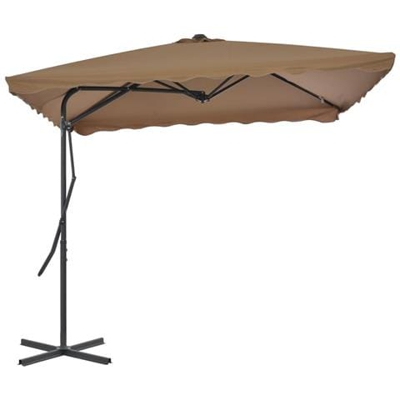 Ombrellone Da Esterni Con Palo In Acciaio 250x250cm Talpa