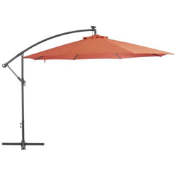 Ombrellone A Sbalzo Con Palo In Alluminio 350 Cm Terracotta características