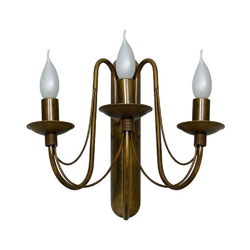 Lampada a Parete Lilium - Applique - Oro, Rame in Metallo, 49 x 40 x 33 cm, 3 x E14, 40W precio