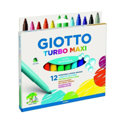Giotto Turbomaxi Pennarelli Punta Grossa 12 Colori precio