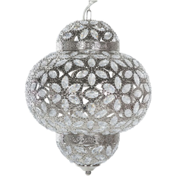 Lampada a sospensione in nichel BANDAMA en oferta