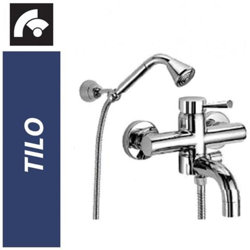 Fir Tilo 733322 Miscelatore Vasca Esterno, Con Duplex, Cromo en oferta