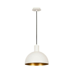 Lampada A Sospensione Happy - Lampadario - da Soffitto - Bianco, Oro in Metallo, 30 x 30 x 114 cm, 1 x E27, Max 100W precio