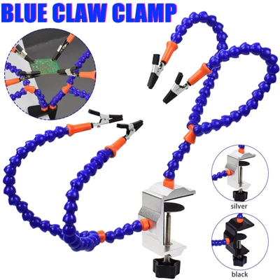 Drillpro - Staffa per stazione di saldatura Montaggio su PCB Saldatura Riparazione Strumento per saldatura multipla Strumento di terza mano con