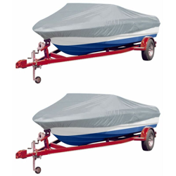 Telo per Barca 2 pz Grigio Lunghezza 427-488 cm Larghezza 229cm - Youthup precio