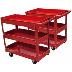 Youthup - Carrelli porta attrezzi, Carrelli 3 ripiani, portata 100, 2x en oferta