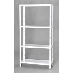 scaffalatura in kit 75x30x145 4 r incastro bianco. características