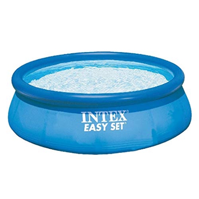 AK Sport 0775269 244 x 76 cm Intex 28112 GN Kit Piscina Facile da Montare – Blu