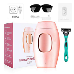 DALADA Epilatore a Luce Pulsata,Dispositivo di depilazione IPL Sistema di depilazione per Donne e Uomini Permanentemente indolore con 2 modalità di Fl en oferta