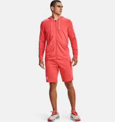 Felpa con cappuccio UA Rival Terry Full Zip da uomo en oferta