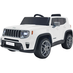 Macchina Elettrica Per Bambini 12v Renegade Bianca - Jeep en oferta